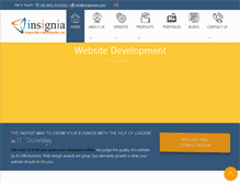 Tablet Screenshot of insigniawm.com